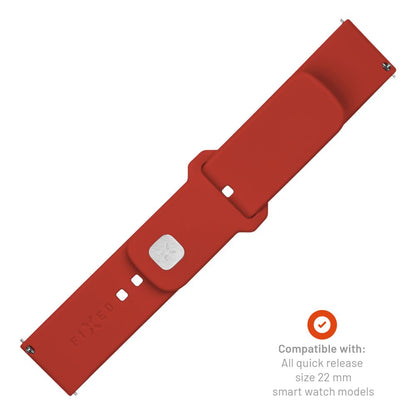 Fixed Silicone Sporty remen za Huawei Watch / Xiaomi Watch Series, 22mm, Ružičasti