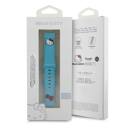 Remen Hello Kitty Silicone Kitty Head za Samsung Galaxy Watch / Huawei Watch Series, Plavi