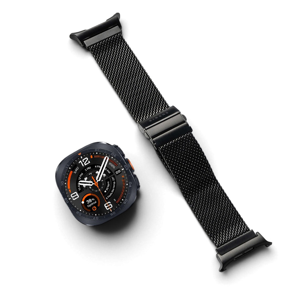 Remen Ringke Metal One Mesh za Samsung Galaxy Watch Ultra2, crna