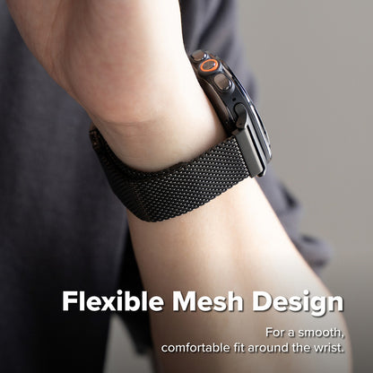 Remen Ringke Metal One Mesh za Samsung Galaxy Watch Ultra2, crna