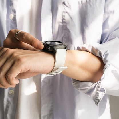 Remen Ringke One Basic Bold za Fossil Watch / Mobvoi Watch / Suunto Watch serije, 24mm, Bijela