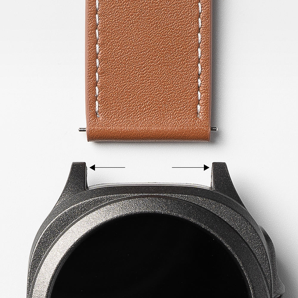 Remen Ringke One Basic Bold za Fossil Watch / Mobvoi Watch / Suunto Watch serije, 24mm, Bijela