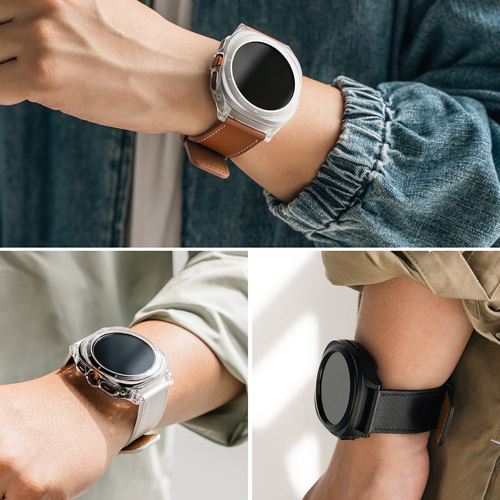 Remen Ringke One Basic Bold za Fossil Watch / Mobvoi Watch / Suunto Watch serije, 24mm, smeđi