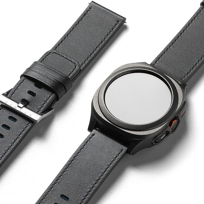 Remen Ringke One Basic Bold za Fossil Watch / Mobvoi Watch / Suunto Watch serije, 24mm, Crni