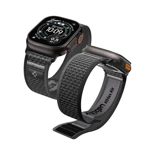Spigen Athlex Air 2 remen za Apple Watch 49mm / 46mm / 45mm / 44mm Series, Siva AMP11113