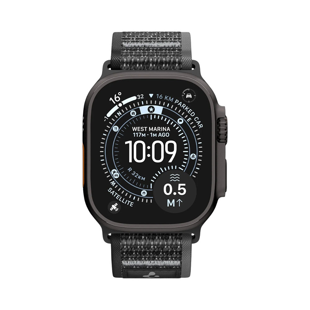 Spigen Athlex Air 2 remen za Apple Watch 49mm / 46mm / 45mm / 44mm Series, Siva AMP11113