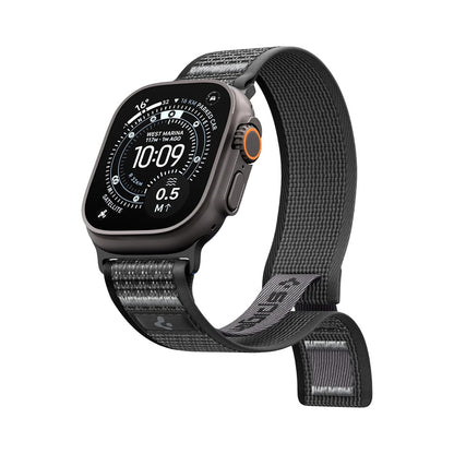 Spigen Athlex Air 2 remen za Apple Watch 49mm / 46mm / 45mm / 44mm Series, Siva AMP11113