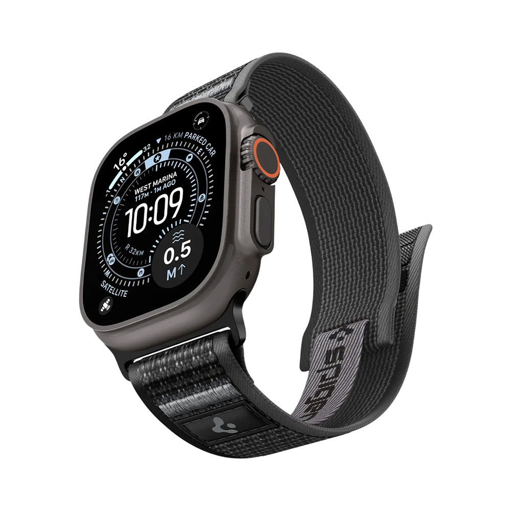 Spigen Athlex Air 2 remen za Apple Watch 49mm / 46mm / 45mm / 44mm Series, Siva AMP11113