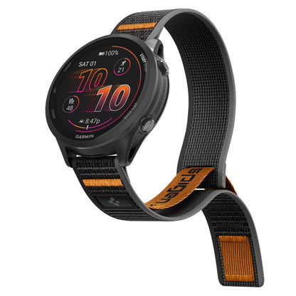 Remen Spigen Athlex Air 2 za Garmin Watch Venu / Forerunner Series, 22mm, Crno Narančasta AMP11425