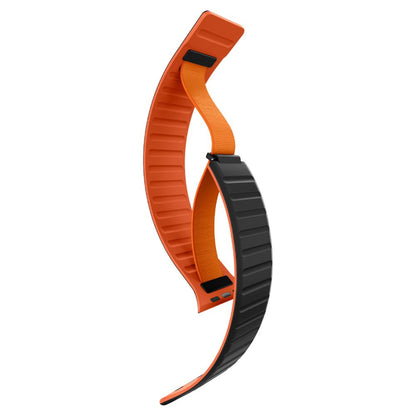 Spigen Athlex Air M remen za Apple Watch 49mm / 46mm / 45mm / 44mm Series, Crno Narančasta AMP11534