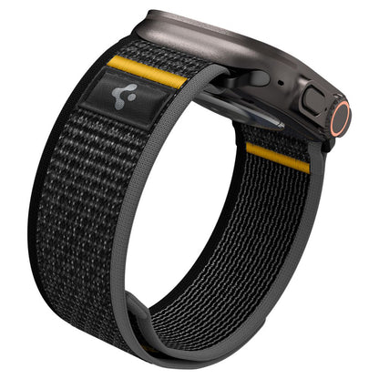 Remen Spigen Athlex Air za Apple Watch 49mm / 46mm / 45mm / 44mm seriju, Crni