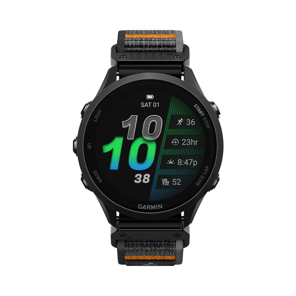 Remen Spigen Athlex Air za Garmin Watch Fenix / Forerunner / Approach Series, 22mm, Crno Narančasta AMP11426