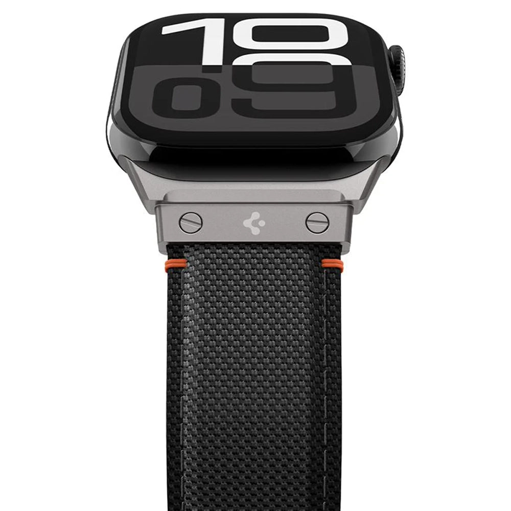 Spigen Classic Fit remen za Apple Watch 49mm / 46mm / 45mm / 44mm / 42mm Series, Crna AMP09304