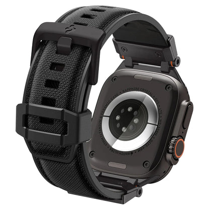 Spigen DuraPro Armor remen za Apple Watch 49mm / 46mm / 45mm / 44mm / 42mm Series, Crna AMP06065