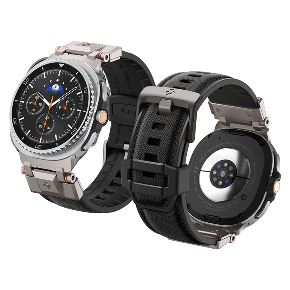 Remen Spigen DuraPro Armor za Samsung Galaxy Watch9 / Watch8 / Watch8 Classic Series, Siva AMP10118