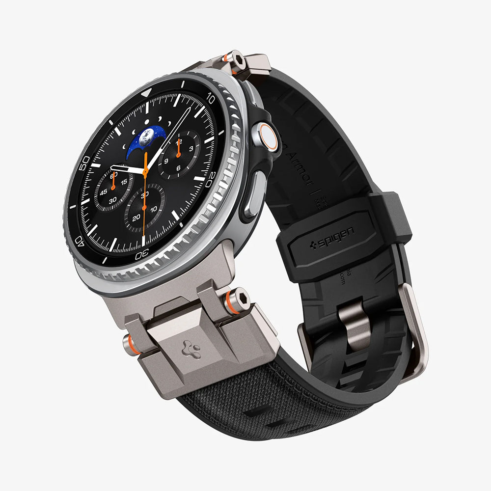 Remen Spigen DuraPro Armor za Samsung Galaxy Watch9 / Watch8 / Watch8 Classic Series, Siva AMP10118