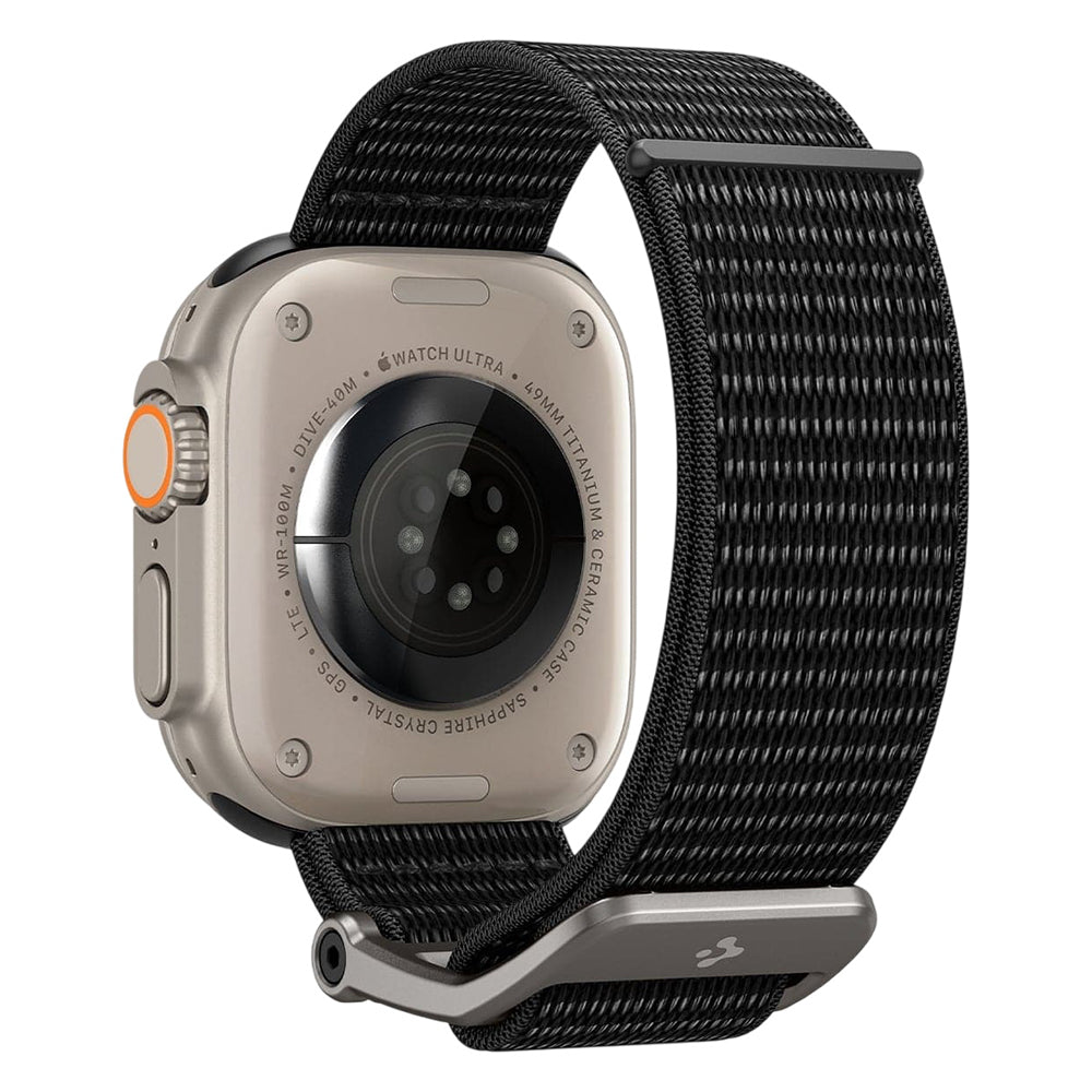 Spigen DuraPro Flex remen za Apple Watch 49mm / 46mm / 45mm / 44mm Series, Crna AMP02465
