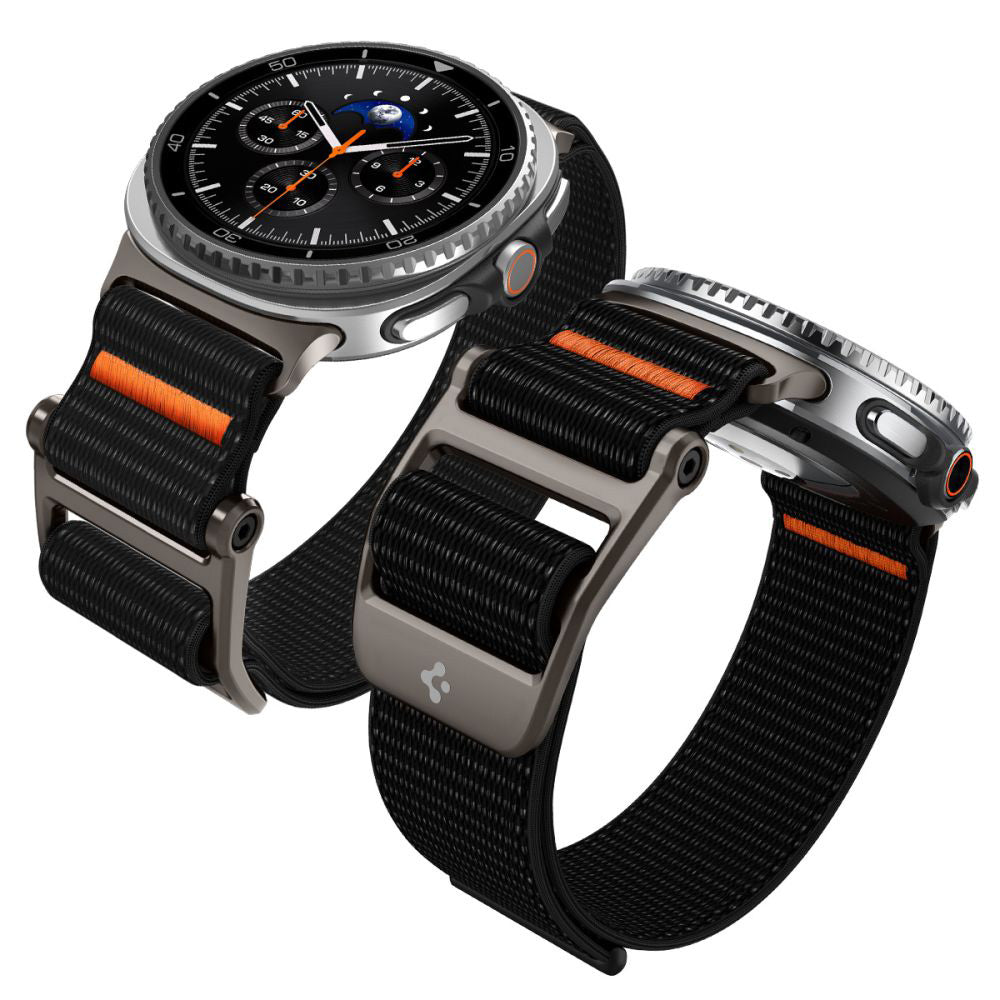 Curea Spigen DuraPro Flex za Samsung Galaxy Watch8 / Watch8 Classic Series, Crna