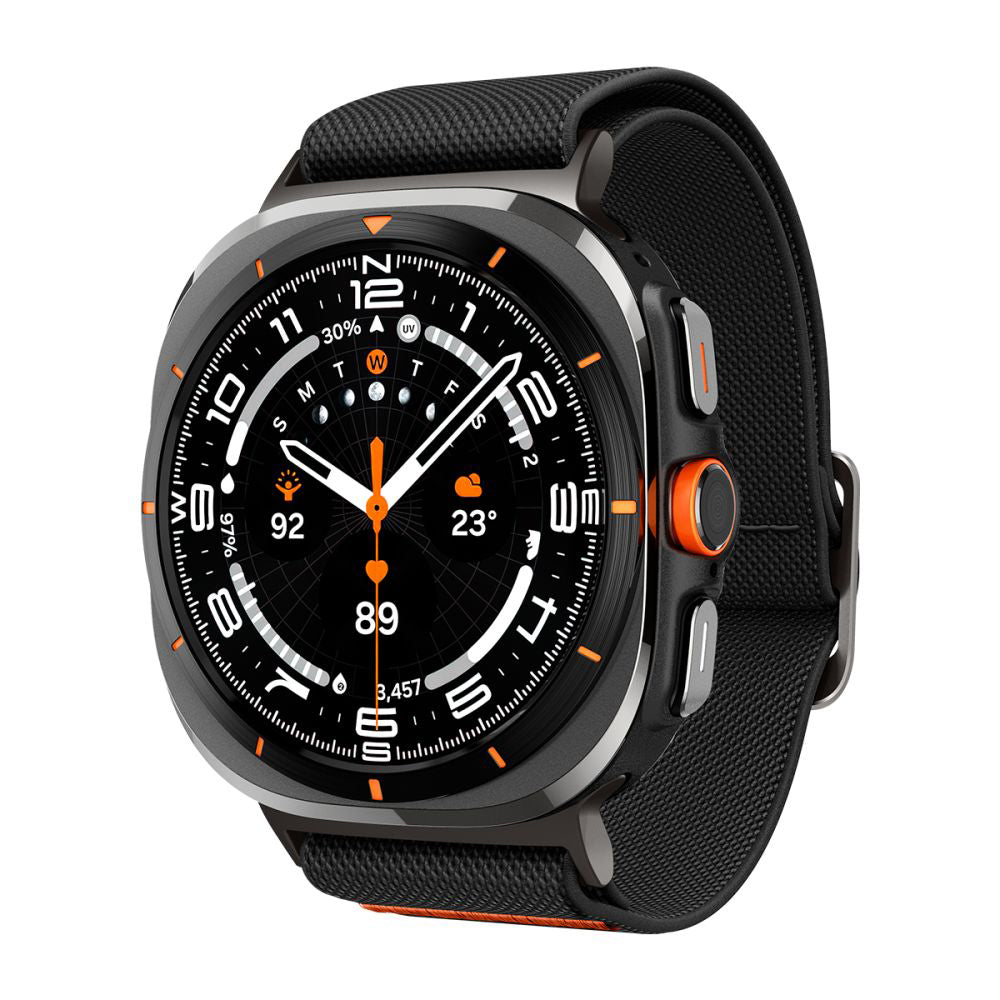 Remen Spigen Fit Lite za Samsung Galaxy Watch Ultra, Crni