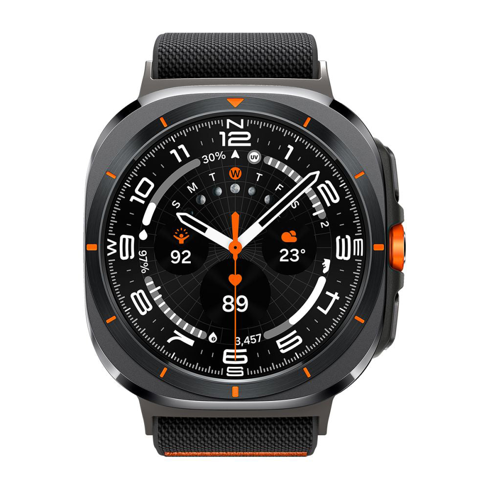Remen Spigen Fit Lite za Samsung Galaxy Watch Ultra, Crni