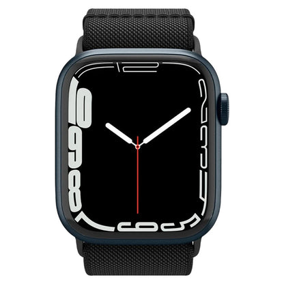 Spigen Lite Fit remen za Apple Watch 42mm / 41mm / 40mm Series, Crna AMP02290