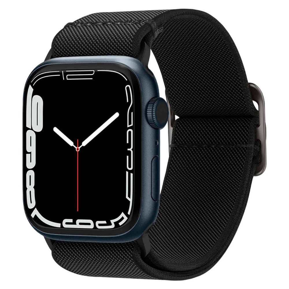 Spigen Lite Fit remen za Apple Watch 42mm / 41mm / 40mm Series, Crna AMP02290