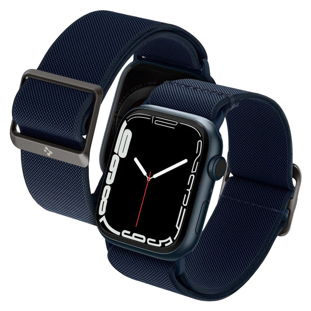 Remen Spigen Lite Fit za Apple Watch 49 mm / 46 mm / 45 mm / 44 mm Series, tamnoplavi AMP02287