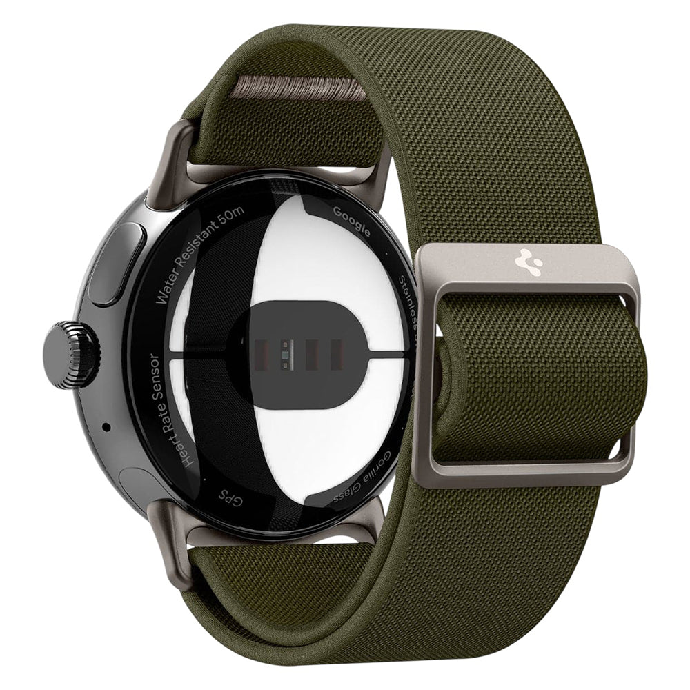 Spigen Lite Fit remen za Google Pixel Watch 41mm Series, Kaki AMP07608