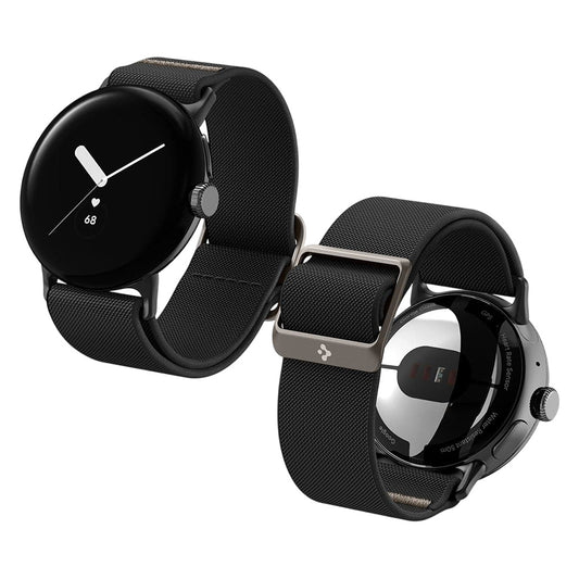 Spigen Lite Fit remen za Google Pixel Watch 41mm Series, Crna AMP06348