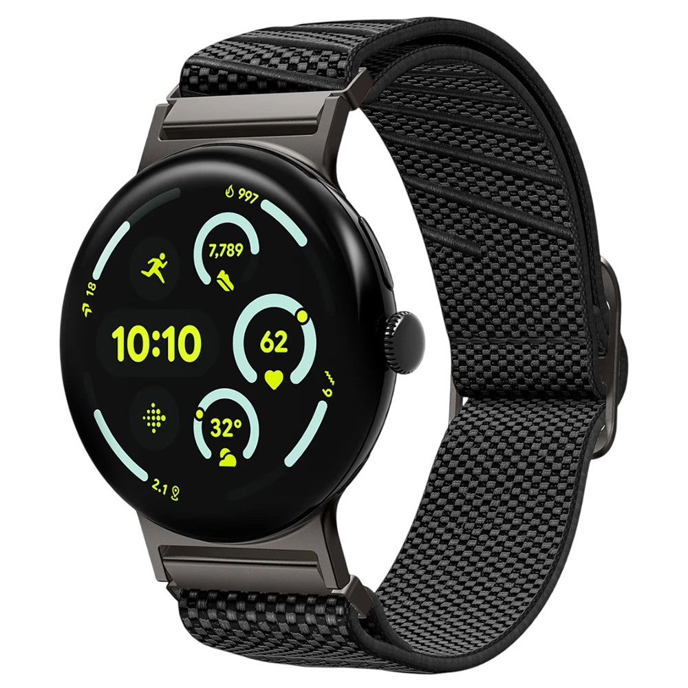 Remen Spigen Lite Fit X za Google Pixel Watch 4 41mm / Watch 3 41mm / Watch 2 / Watch, Crni AMP11420