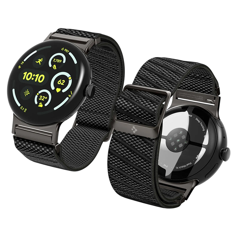 Remen Spigen Lite Fit X za Google Pixel Watch 4 41mm / Watch 3 41mm / Watch 2 / Watch, Crni AMP11420
