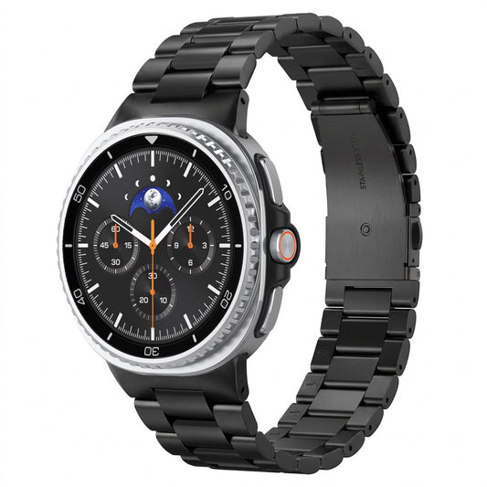 Remen Spigen Modern Fit 316L za Samsung Galaxy Watch9 / Watch8 / Watch8 Classic Series, Crna AMP11608