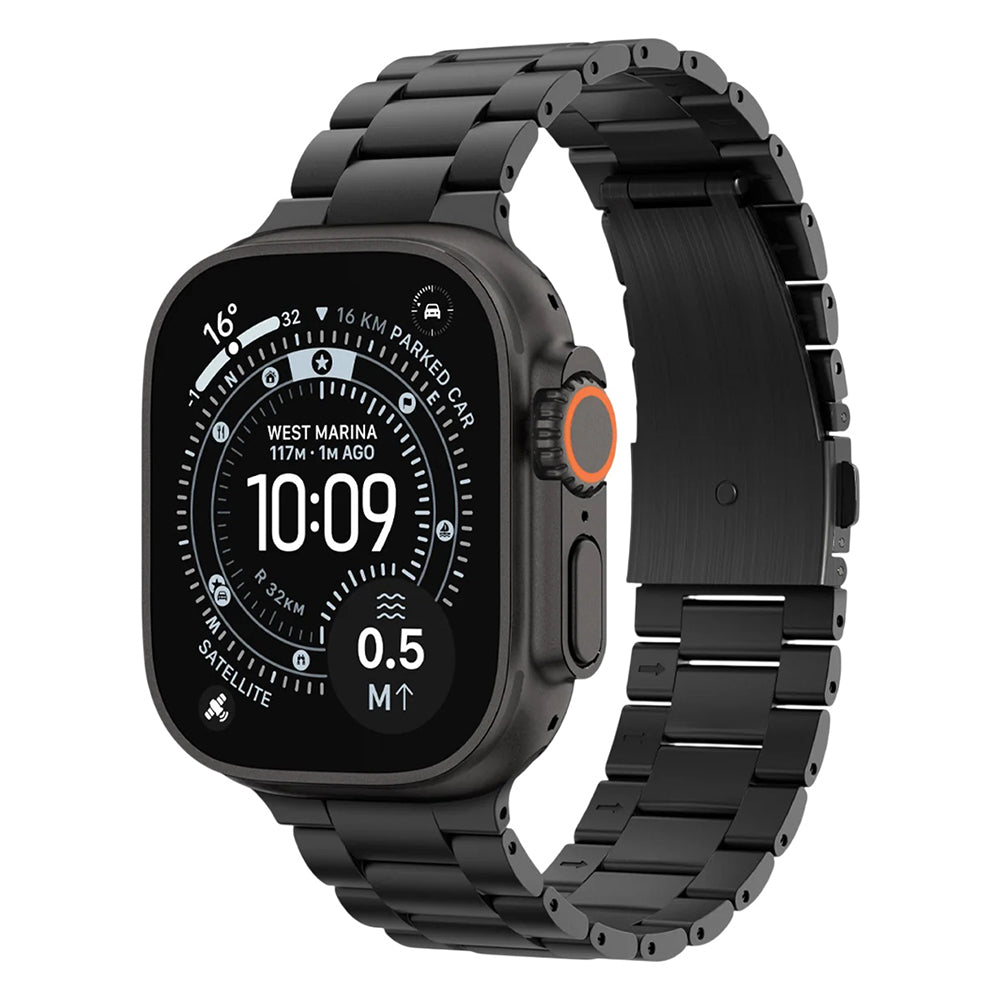 Spigen Modern Fit remen za Apple Watch 49mm / 46mm / 45mm / 44mm / 42mm Series, Crna AMP11577