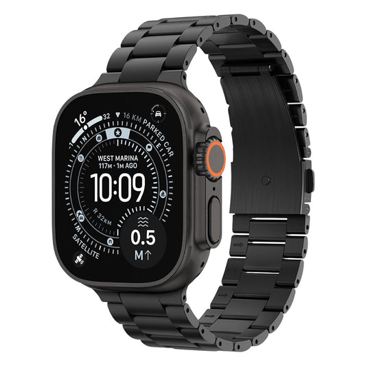 Spigen Modern Fit remen za Apple Watch 49mm / 46mm / 45mm / 44mm / 42mm Series, Crna AMP11577
