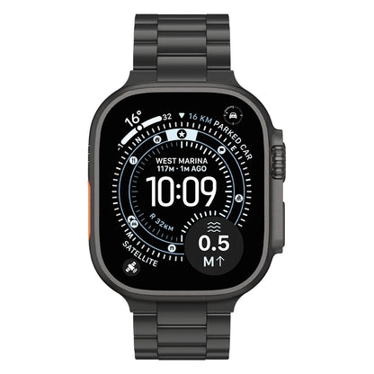 Spigen Modern Fit remen za Apple Watch 49mm / 46mm / 45mm / 44mm / 42mm Series, Crna AMP11577