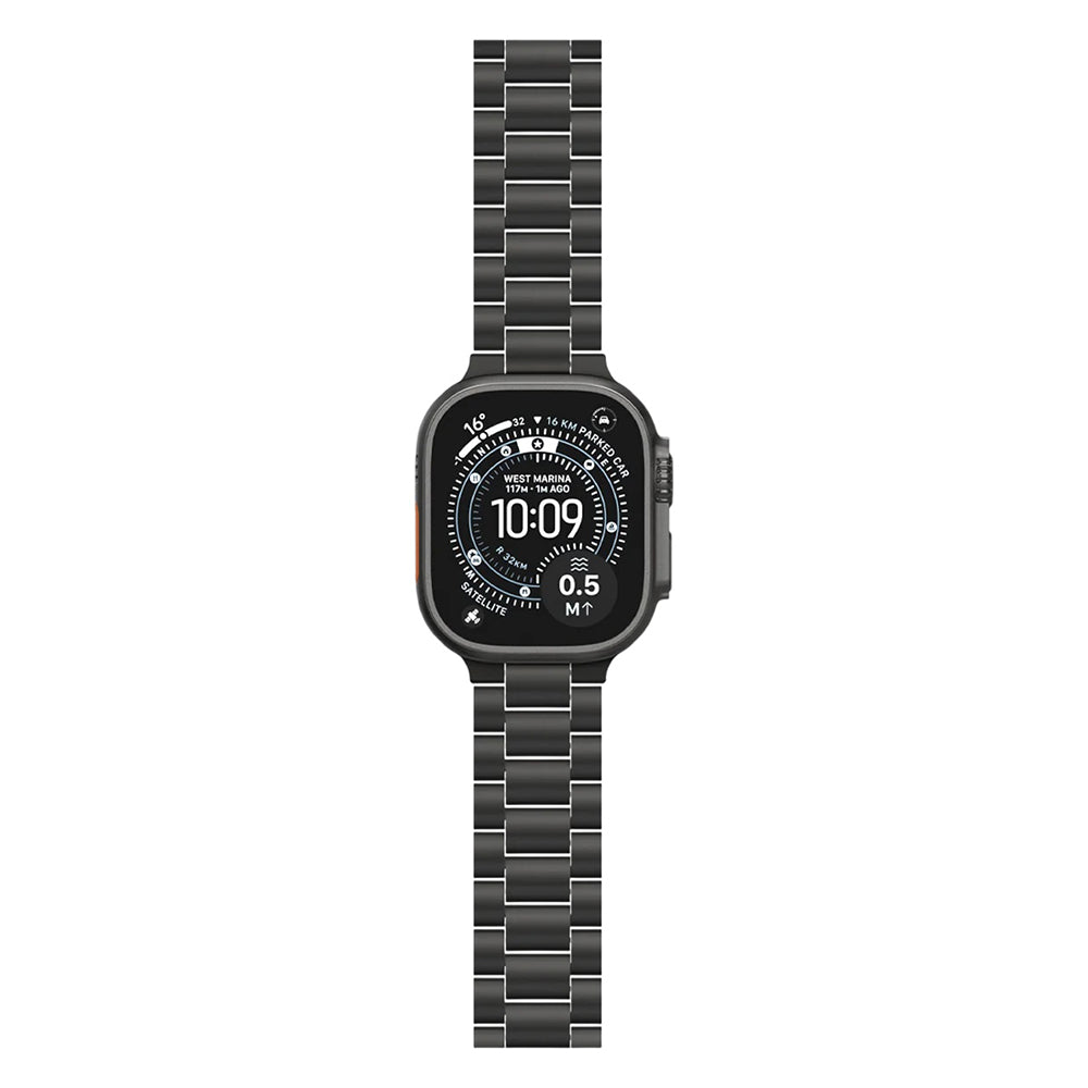 Spigen Modern Fit remen za Apple Watch 49mm / 46mm / 45mm / 44mm / 42mm Series, Crna AMP11577