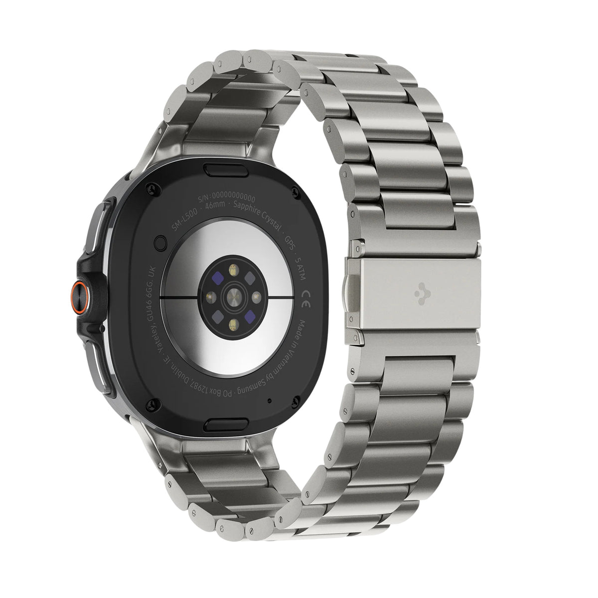Spigen Modern Fit remen za Samsung Galaxy Watch9 / Watch8 / Watch8 Classic Series, Siva AMP10122