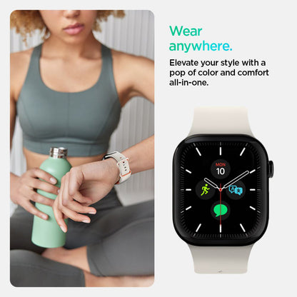 Remen Spigen Nano Pop za Apple Watch 42mm / 41mm / 40mm / 38mm serije, Bež