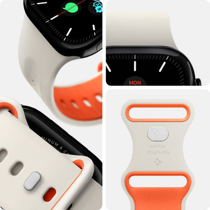 Remen Spigen Nano Pop za Apple Watch 42mm / 41mm / 40mm / 38mm serije, Bež