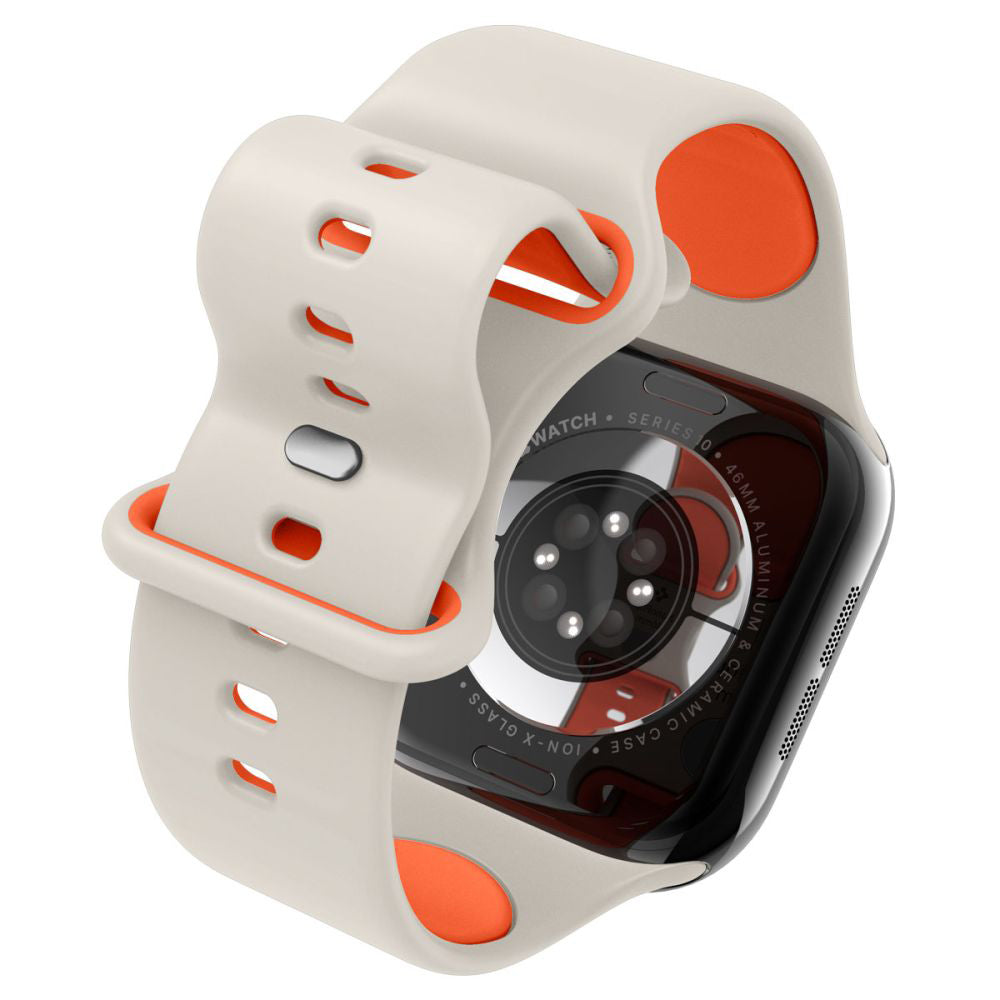 Remen Spigen Nano Pop za Apple Watch 42mm / 41mm / 40mm / 38mm serije, Bež