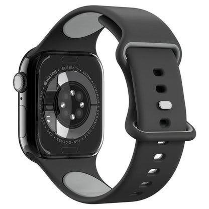 Remen Spigen Nano Pop za Apple Watch 49mm / 46mm / 45mm / 44mm / 42mm serije, Crni