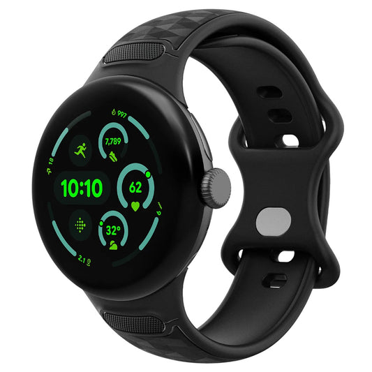 Spigen Parallax remen za Google Pixel Watch 45mm Series, Mat Crna AMP10192