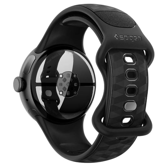 Spigen Parallax remen za Google Pixel Watch 45mm Series, Mat Crna AMP10192