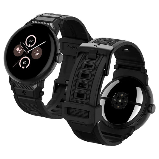 Spigen Rugged remen za Google Pixel Watch 45mm Series, Crna AMP07600