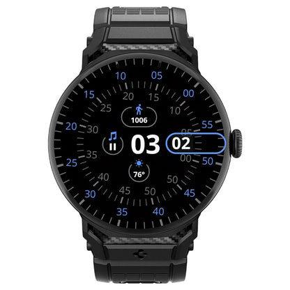 Spigen Rugged remen za Google Pixel Watch 45mm Series, Crna AMP07600