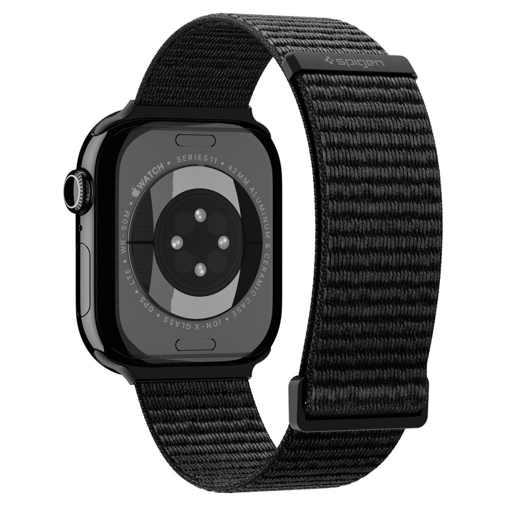 Remen Spigen WBF01 za Apple Watch 49mm / 46mm / 45mm / 44mm Series, Crna AMP11833