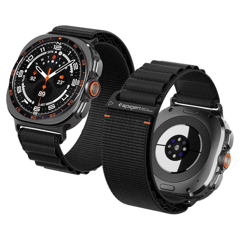 Spigen WBF1 remen za Samsung Galaxy Watch Ultra Series, Crna AMP11613