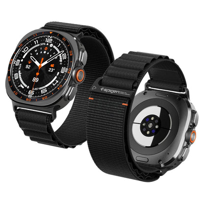 Spigen WBF1 remen za Samsung Galaxy Watch Ultra Series, Crna AMP11613