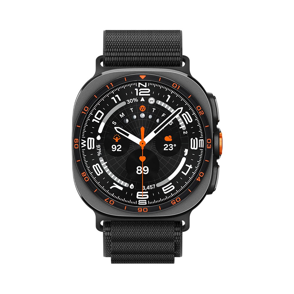 Spigen WBF1 remen za Samsung Galaxy Watch Ultra Series, Crna AMP11613