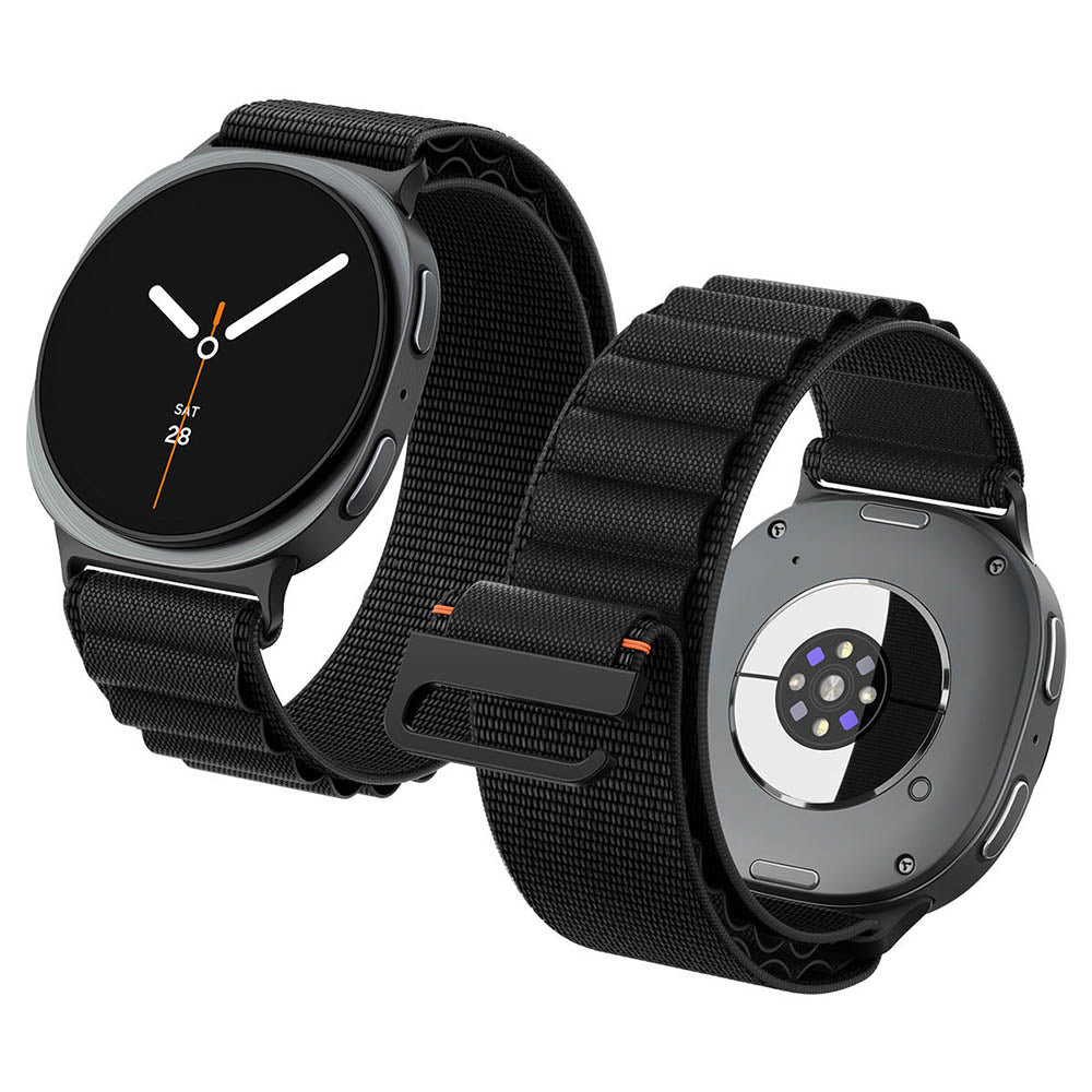 Spigen WBF1 remen za Samsung Galaxy Watch9 / Watch8 / Watch8 Classic Series, Crna AMP11607